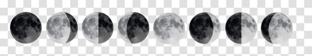 Moon Phases Space Blackandwhite Newmoon Madewithpicsart Moon, Nature, Outdoors, Outer Space, Night Transparent Png