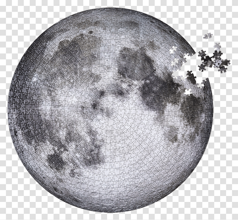 Moon Puzzle, Nature, Outdoors, Outer Space, Night Transparent Png
