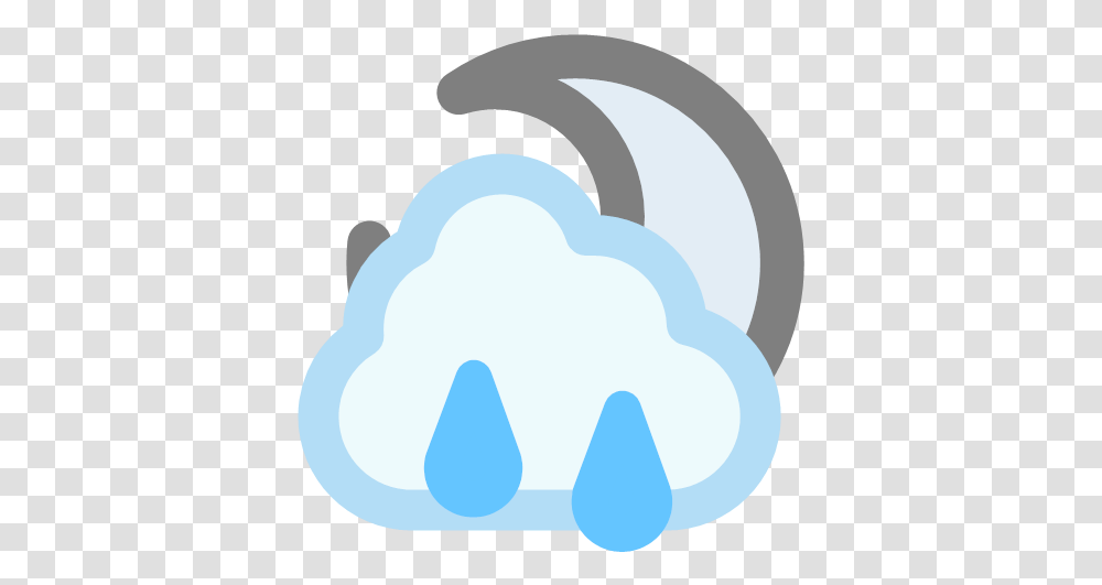 Moon Rain Raincloud Icon Cloud, Nature, Outdoors, Light, Rubber Eraser Transparent Png