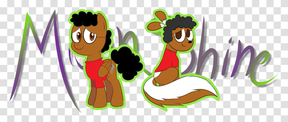 Moon Shine The Pony And Skunk Cartoon, Food, Plant, Sack Transparent Png