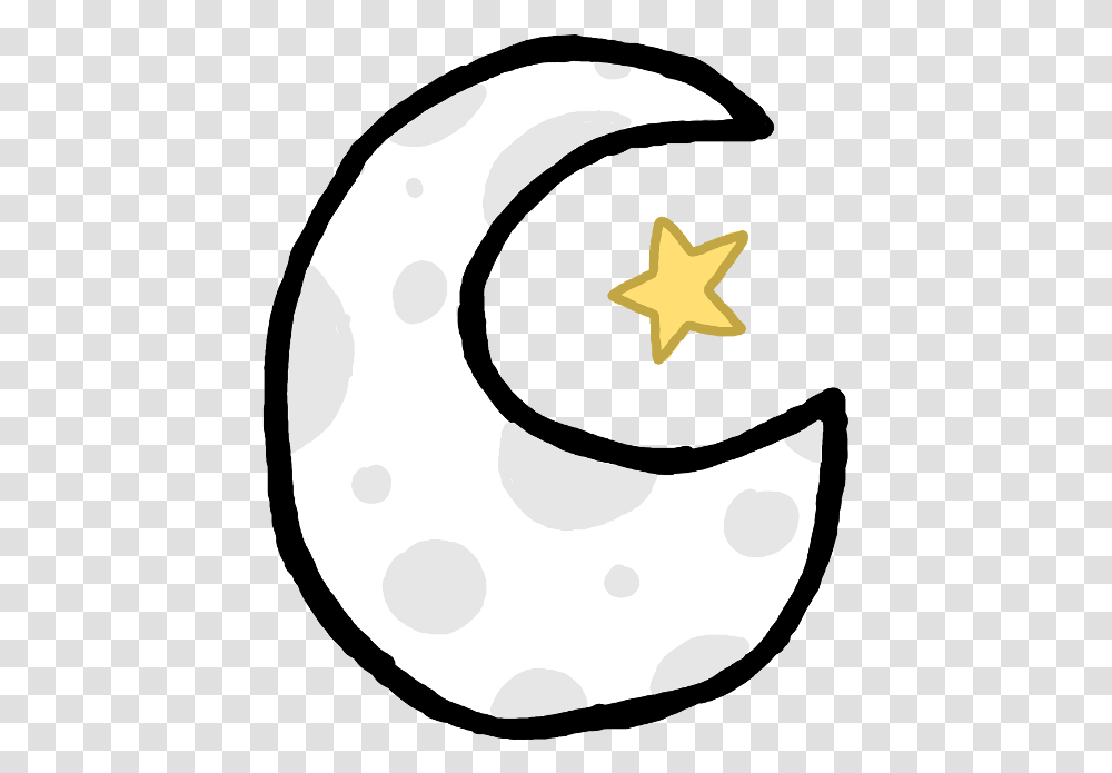 Moon Star Luna Estrella Estrellas Stars Luna Star Clipart Circle, Symbol, Star Symbol, Number, Text Transparent Png
