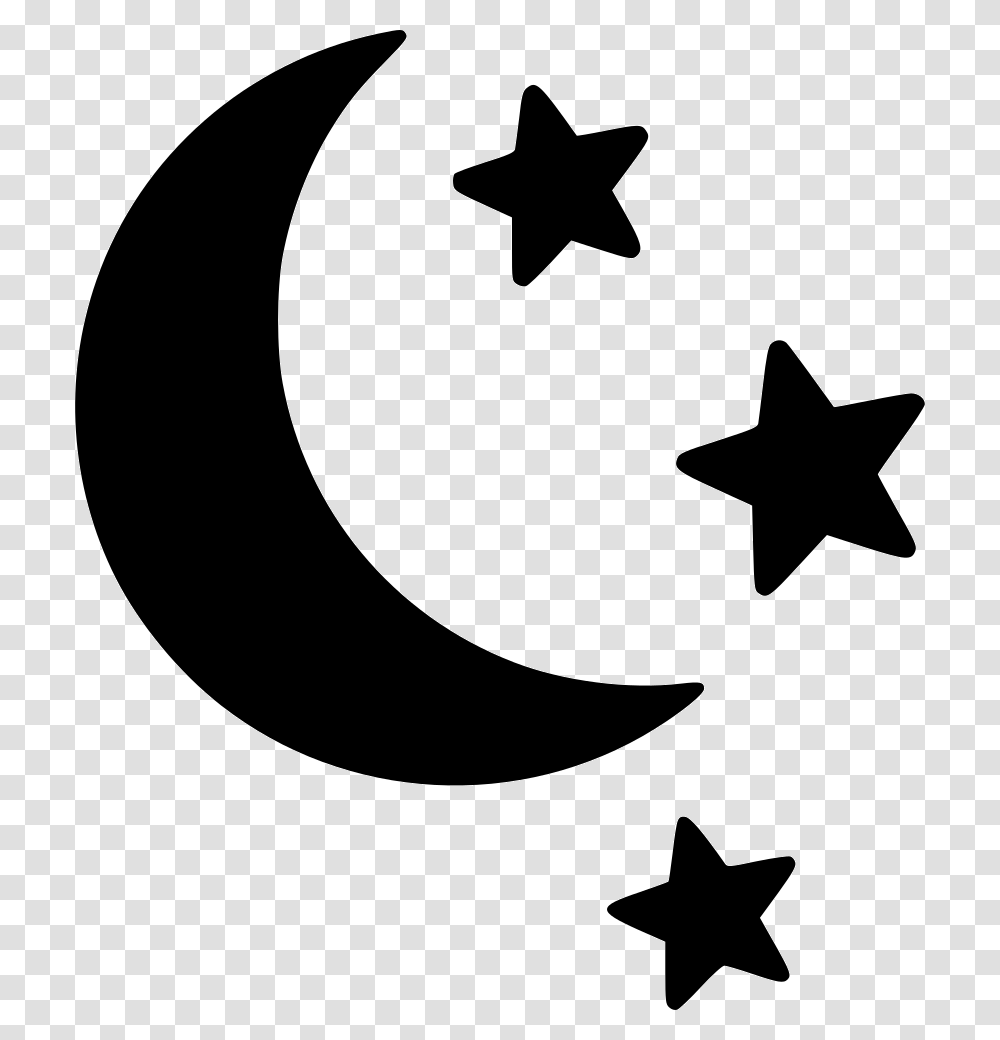 Moon Stars Star And Moon Clipart, Star Symbol Transparent Png