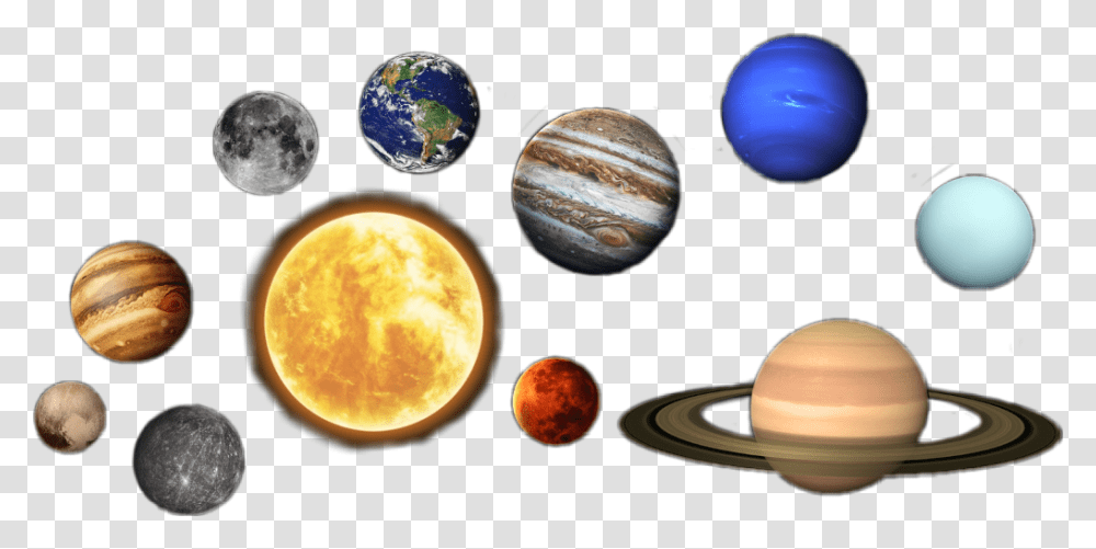 Moon Sun Earth Mars Neptune Venus Pluto Sunset Earth, Outer Space, Astronomy, Universe, Planet Transparent Png