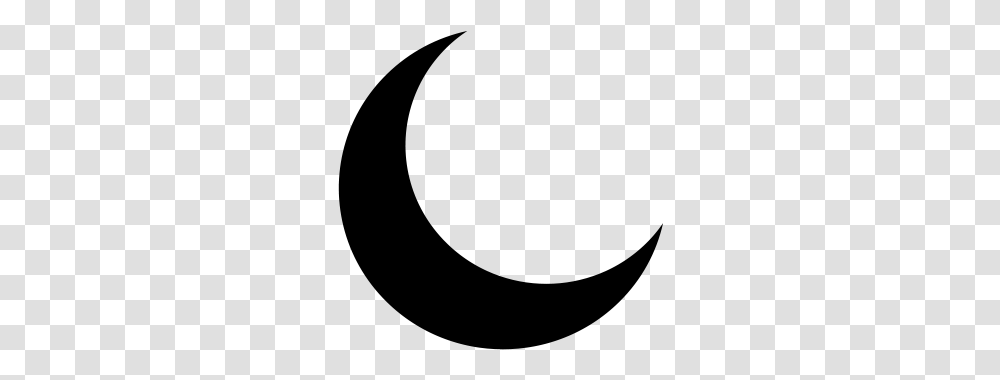 Moon Symbol Media Luna, Gray, World Of Warcraft Transparent Png