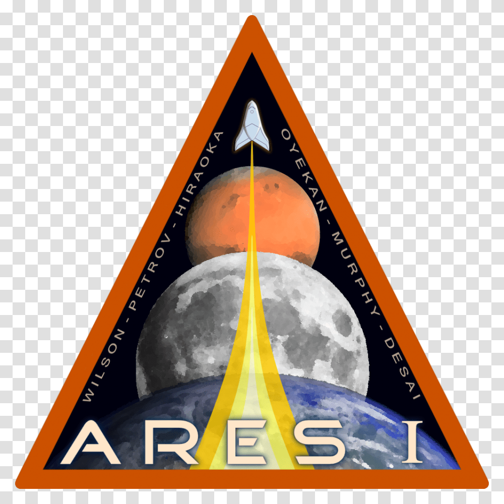 Moon, Triangle, Road Sign, Metropolis Transparent Png