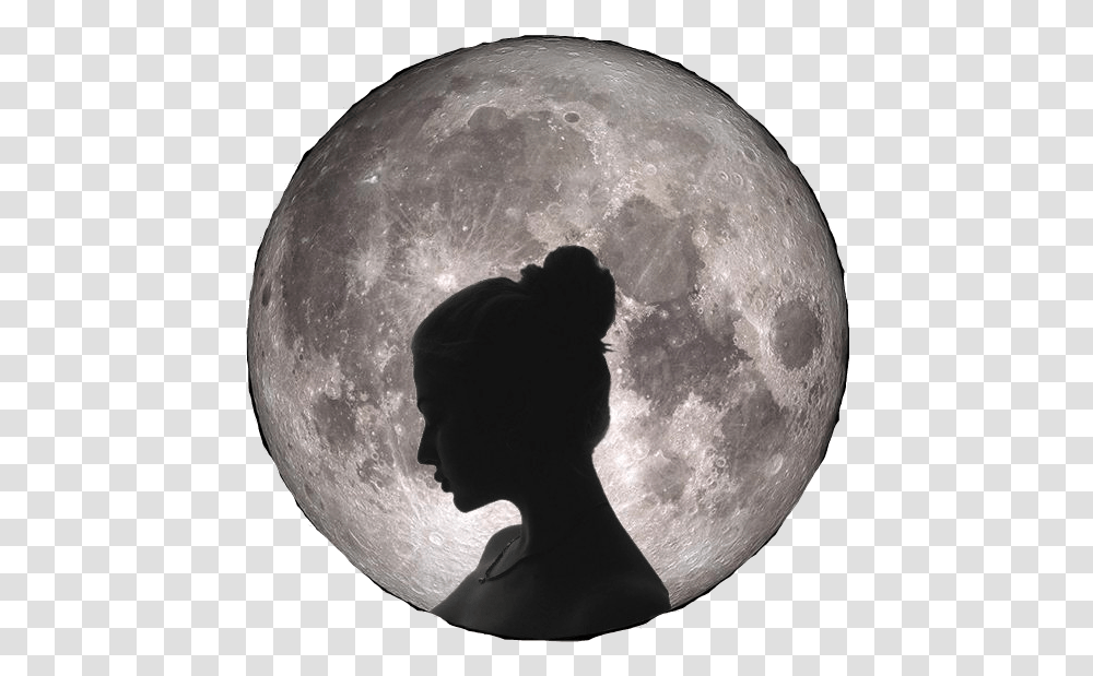 Moon Tumblr Gorgeous Night Stickerart Super Moon, Nature, Outdoors, Outer Space, Astronomy Transparent Png