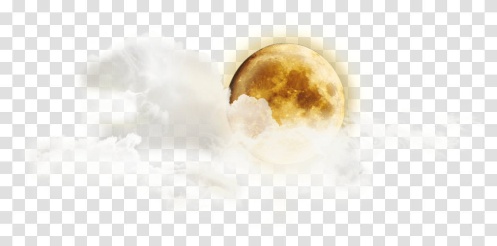 Moon With Clouds, Nature, Outdoors, Sphere, Outer Space Transparent Png