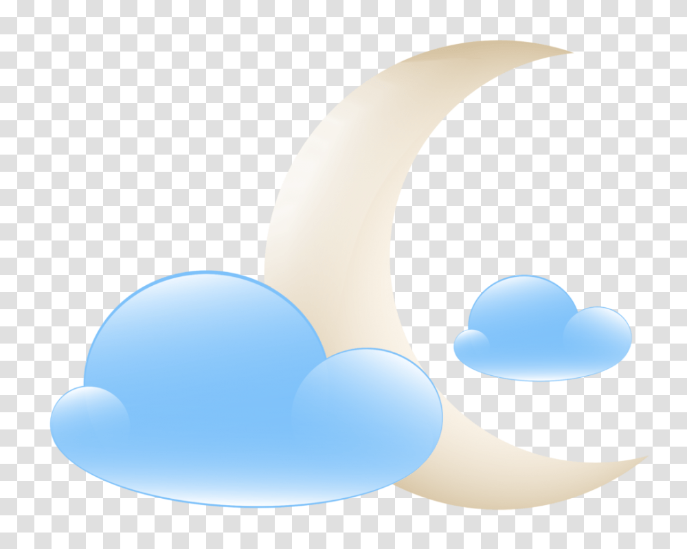 Moon With Clouds Weather Icon Clip Art Money Clipart, Outdoors, Nature, Animal Transparent Png