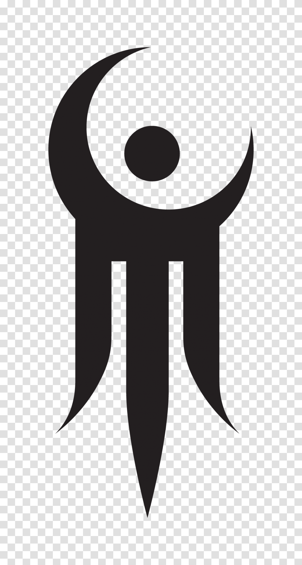 Moonspell Trident Symbolism, Stencil, Cross, Hand, Light Transparent Png