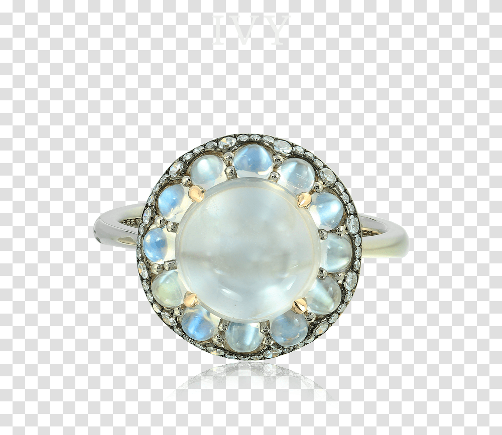 Moonstone And Diamond Ring Download Diamond, Gemstone, Jewelry, Accessories, Accessory Transparent Png