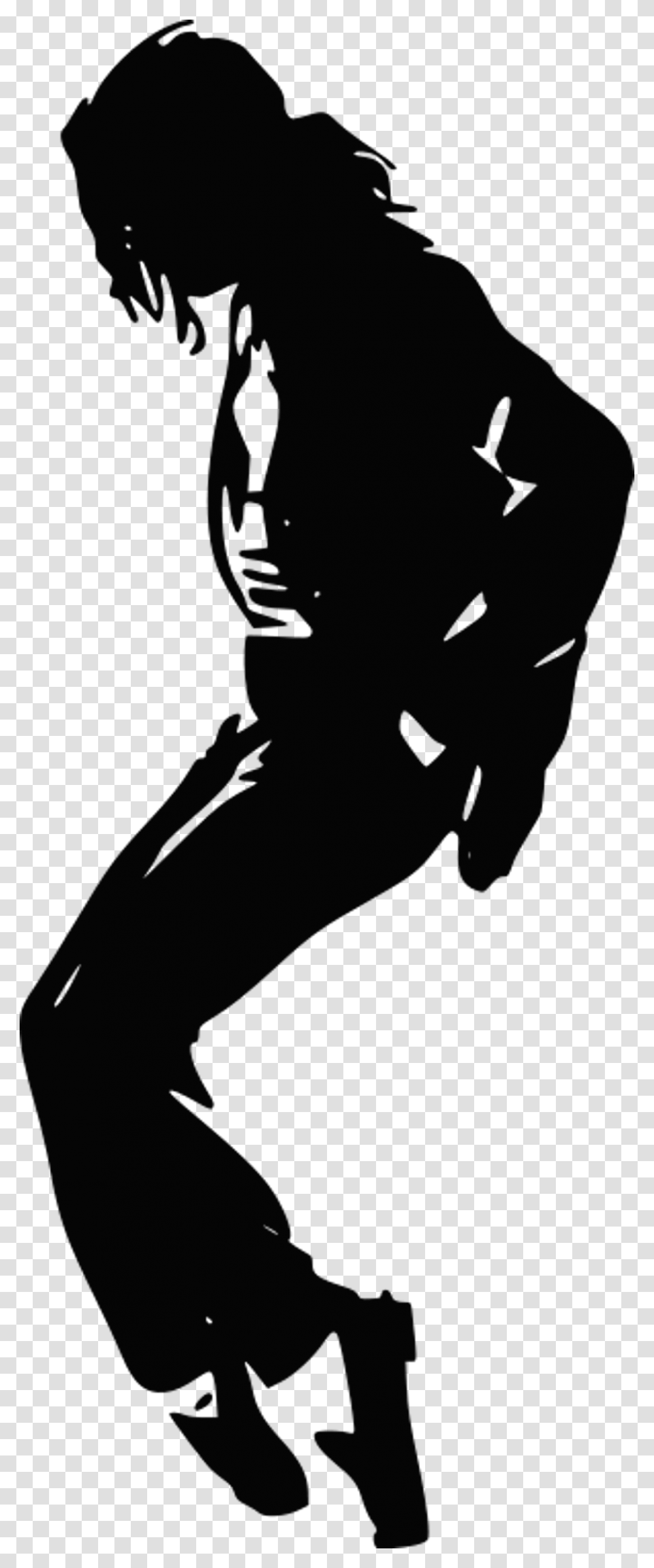 Moonwalk Silhouette King Of Pop Clip Art Michael Jackson Painting Black And White, Person, Kneeling, Photography, Portrait Transparent Png