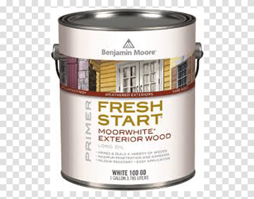 Moorwhite Exterior Wood Primer Primer Benjamin Moore Fresh Start Underbody, Paint Container, Mixer, Appliance, Tin Transparent Png