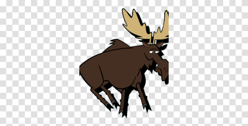 Moose Cartoon, Wildlife, Animal, Mammal, Aardvark Transparent Png