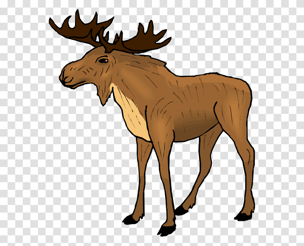 Moose Clipart Kid Moose Clipart, Animal, Mammal, Wildlife, Horse Transparent Png