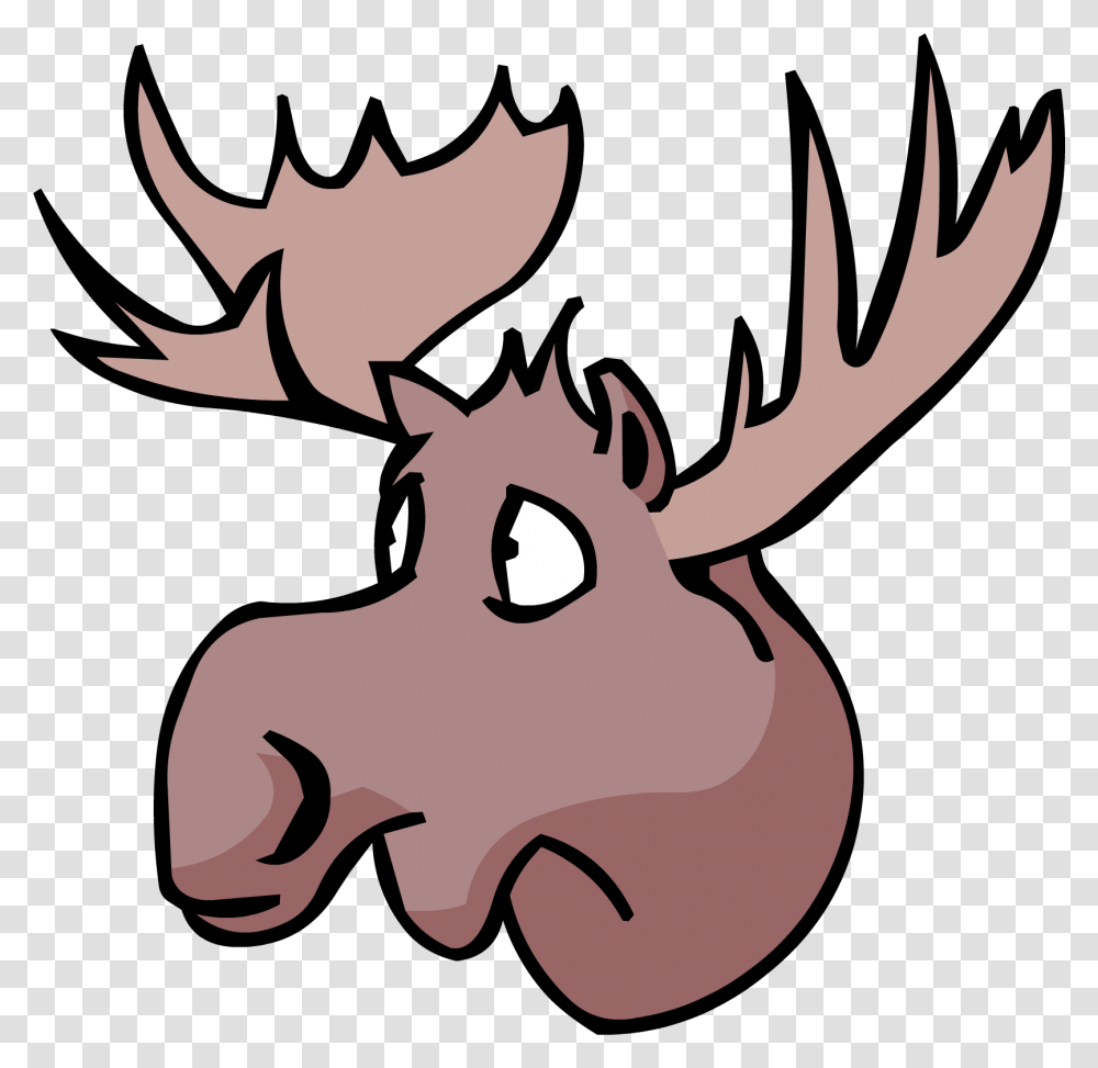 Moose Clipart Ski Lodge, Poster, Advertisement, Antler Transparent Png