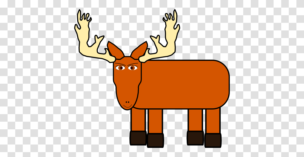 Moose Clipart Strong, Elk, Deer, Wildlife, Mammal Transparent Png