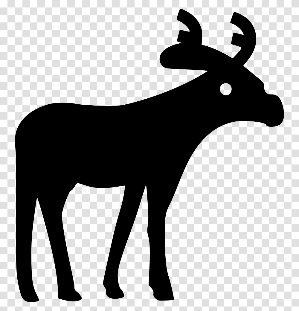 Moose Elk, Mammal, Animal, Horse, Antelope Transparent Png