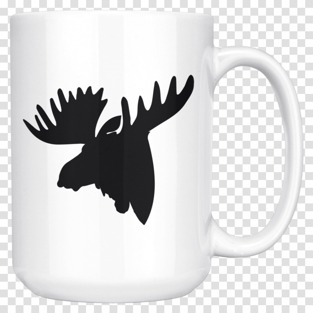 Moose Head Silhouette Portable Network Graphics, Coffee Cup, Glass Transparent Png