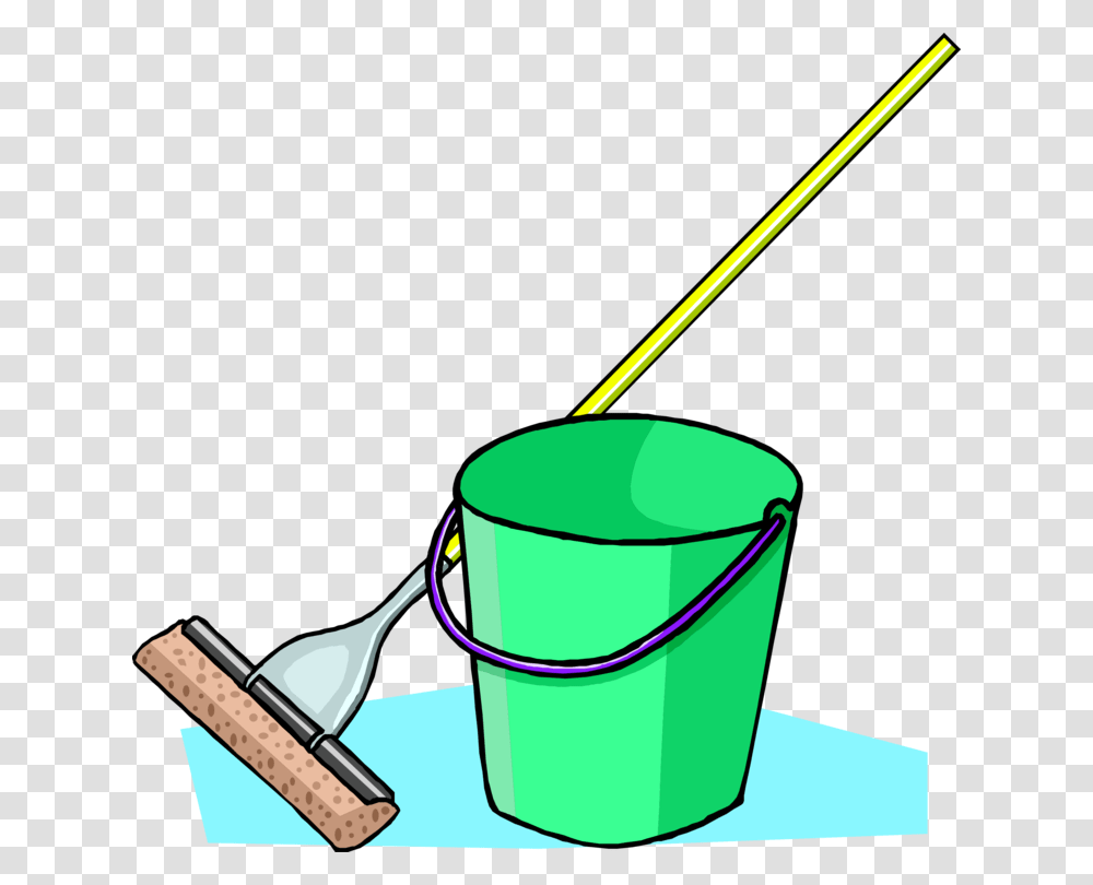 Mop Bucket Cart Broom Download Transparent Png
