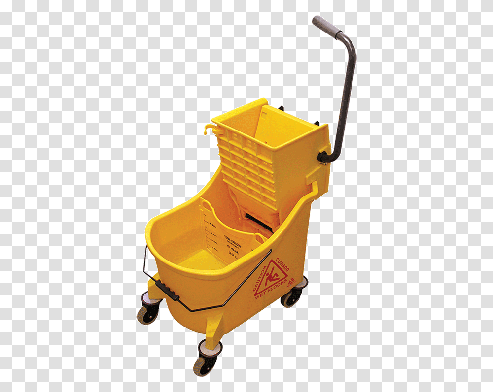 Mop Bucket, Transportation, Vehicle, Wheelbarrow, Plastic Transparent Png