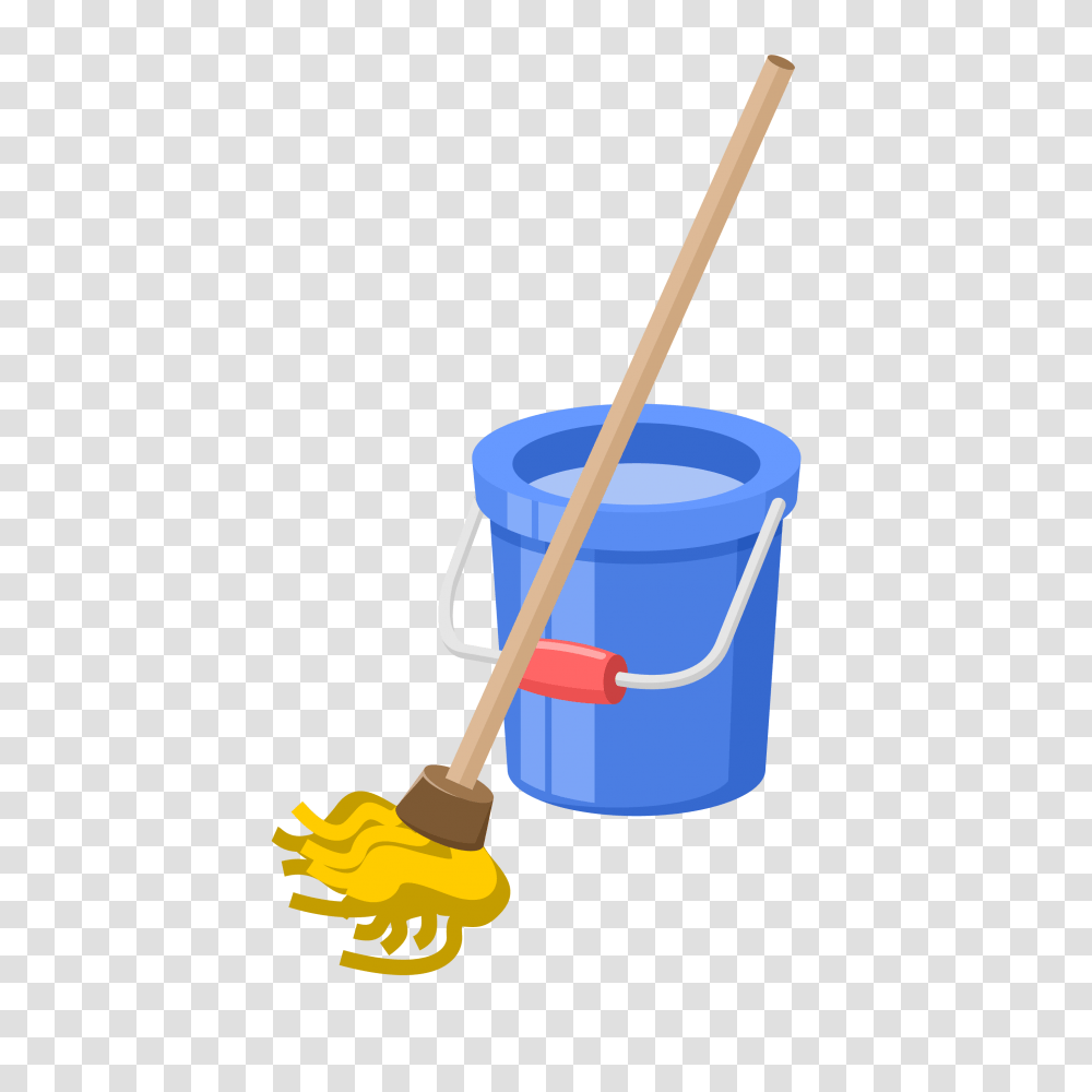 Mop, Shovel, Tool, Bucket Transparent Png