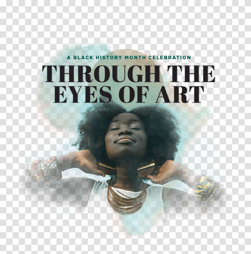 Mopop Through The Eyes Of Art Poster, Hair, Person, Human, Advertisement Transparent Png