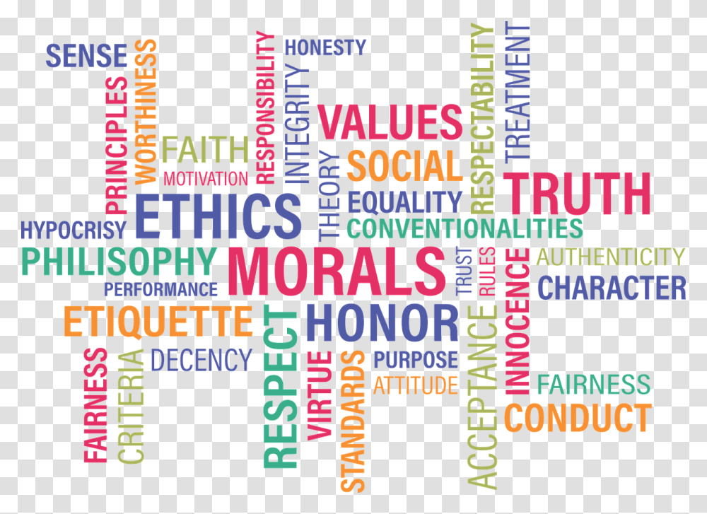 Morals Ethics Etiquette Work Ethics, Word, Alphabet, Flyer Transparent Png