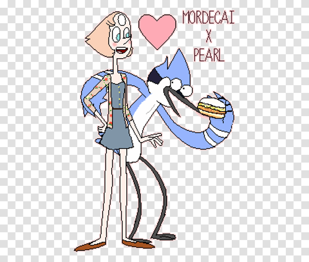 Mordecai And Pearl Pearl Steven Universe, Leisure Activities, Drawing, Doodle Transparent Png
