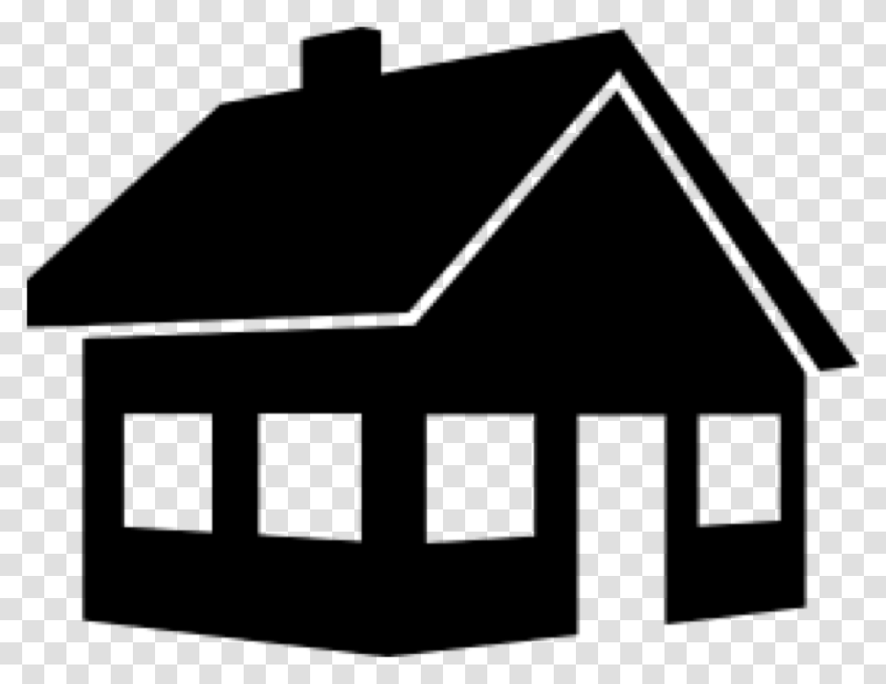 More Free White House Black And White Images Building Or House Clipart, Label, Lighting, Housing Transparent Png