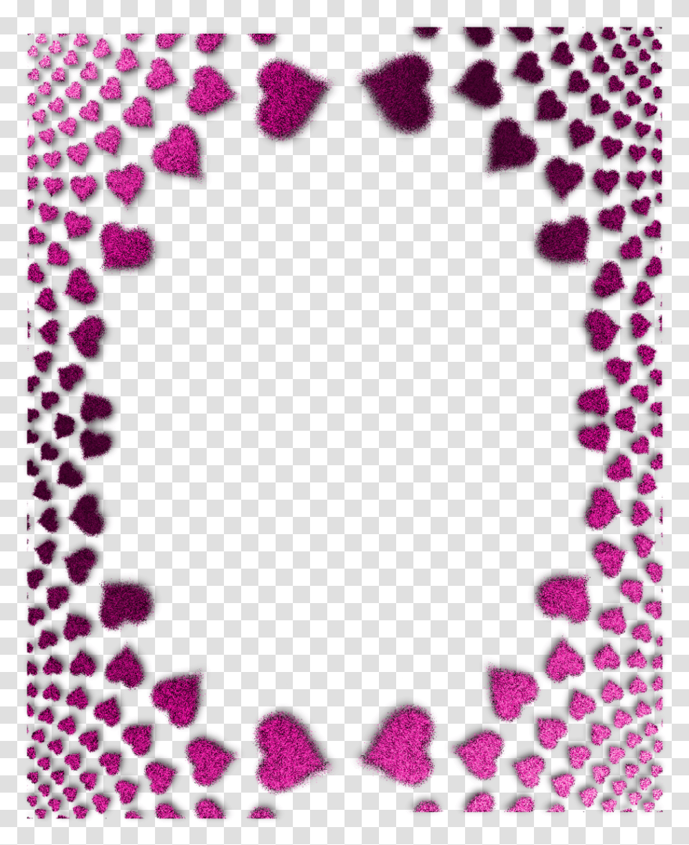 More Like Black And Pink Frame By Julee San By Border Design Clipart Hd, Purple, Rug, Pattern, Texture Transparent Png