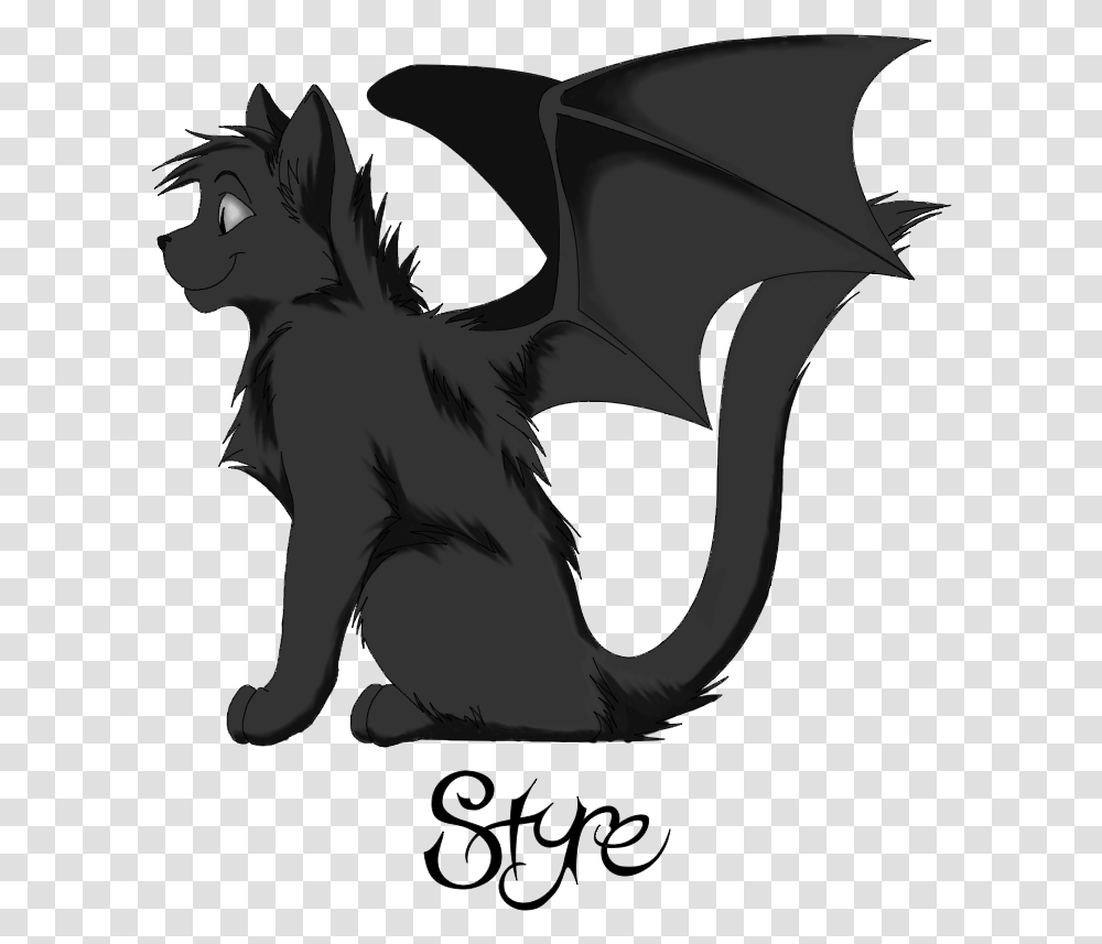 More Like Black Cat With Wings, Mammal, Animal, Wildlife, Statue Transparent Png