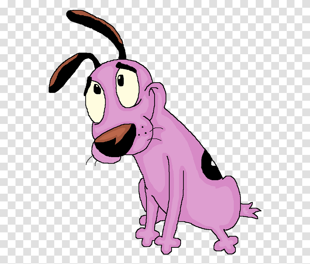 More Like Courage The Cowardly Dog By Imperial1722 Stupid Dog Cartoon, Animal, Insect, Invertebrate, Mammal Transparent Png