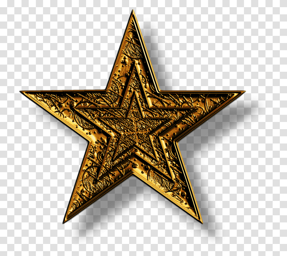 More Like Gold Star By Jssanda Christmas Ornament Star, Cross, Star Symbol Transparent Png