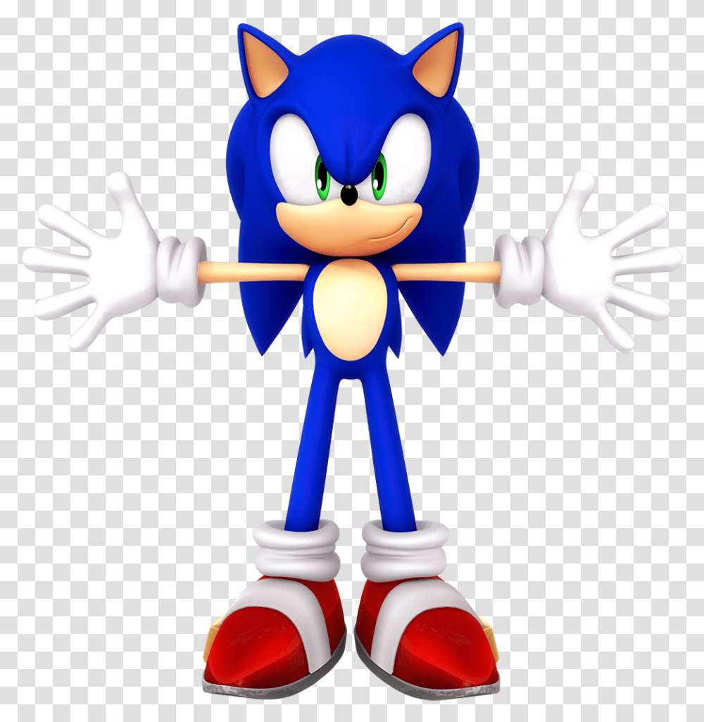 More Like Sonic 3d Model, Toy, Robot, Figurine Transparent Png