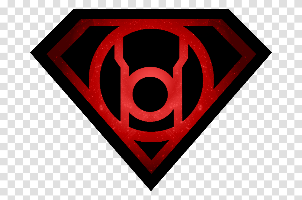More Like Superman Sinestro Lantern Shield By Kalel7 Red Superman Red Lantern Symbol, Logo, Trademark, Emblem, Road Sign Transparent Png