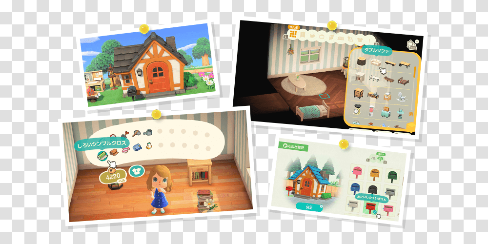 More New Animal Crossing Horizons Screenshots From The New Horizons Roof Colors, Super Mario Transparent Png