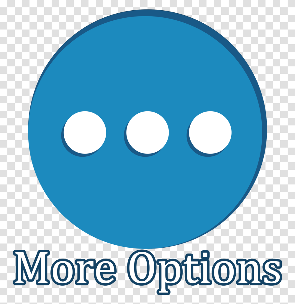 More Options Circle, Disk, Sphere, Logo Transparent Png
