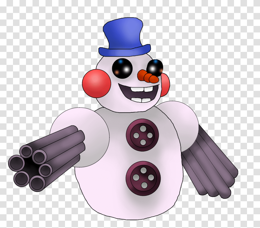 More Stuff From Other Series A Bugzy From Kirby A Floogul Fnaf World Bouncer, Robot, Snowman, Winter, Outdoors Transparent Png