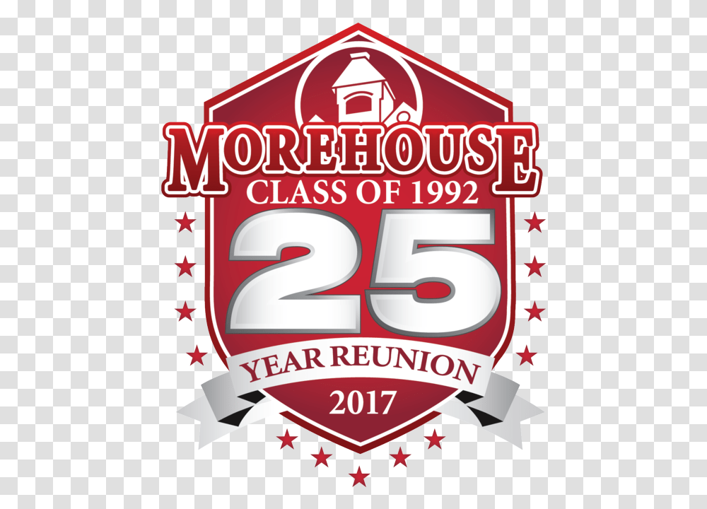 Morehouse College Class Of 1992 Silver Reunion Logo, Number, Symbol, Text, Label Transparent Png