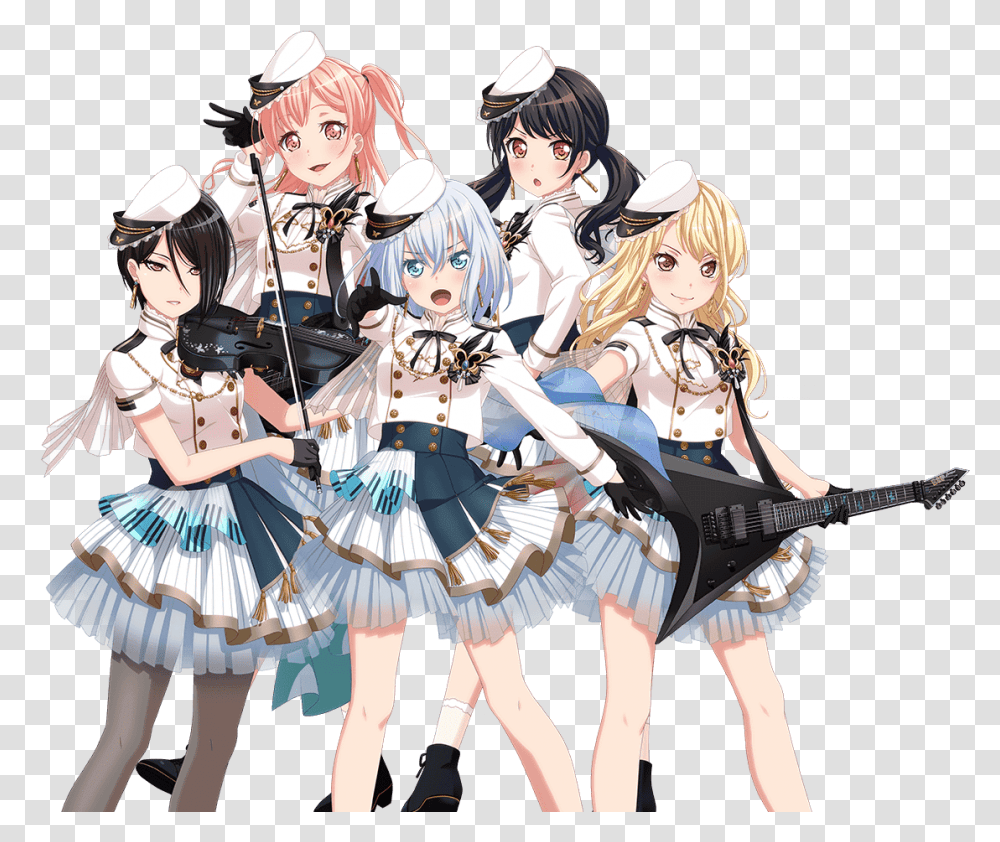 Morfonica Bang Dream Morfonica, Person, Human, Guitar, Leisure Activities Transparent Png