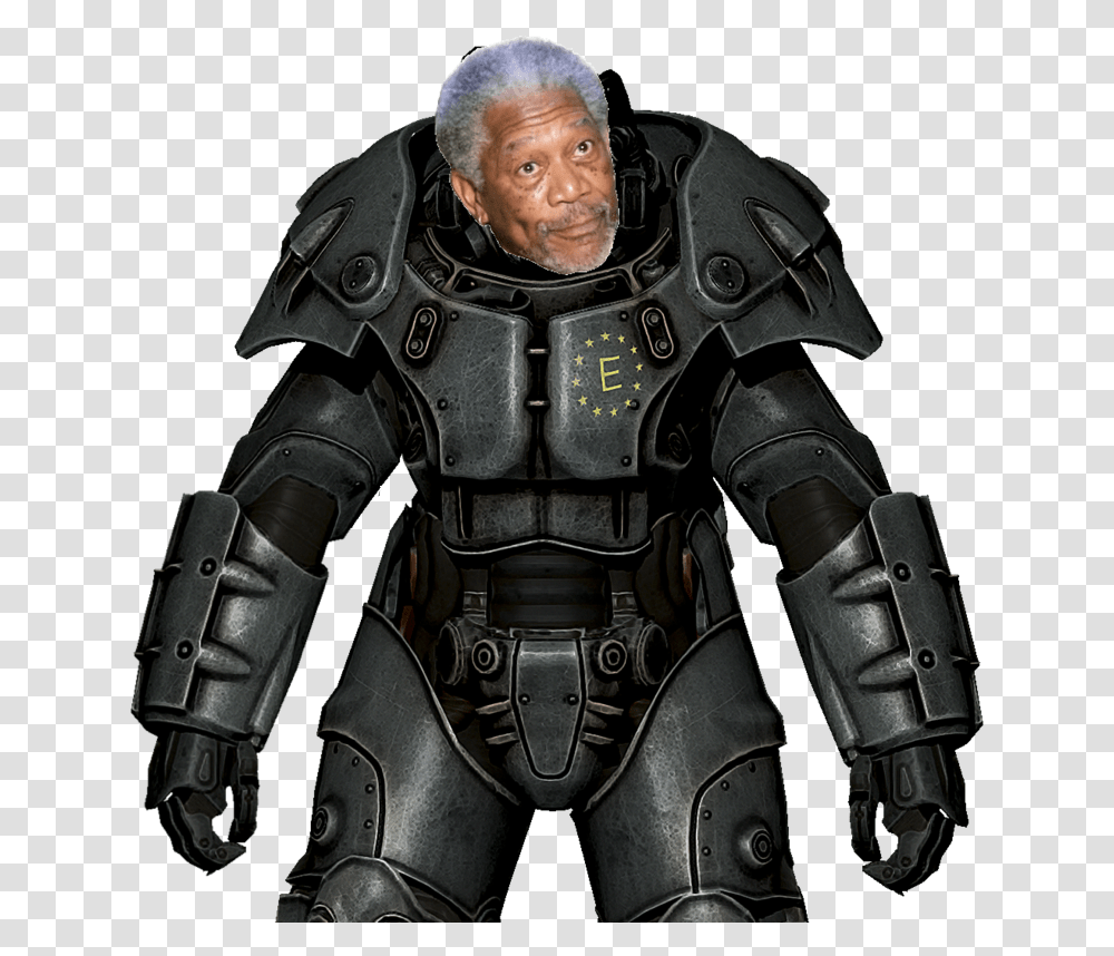 Morgan Freeman Background, Person, Human, Armor Transparent Png