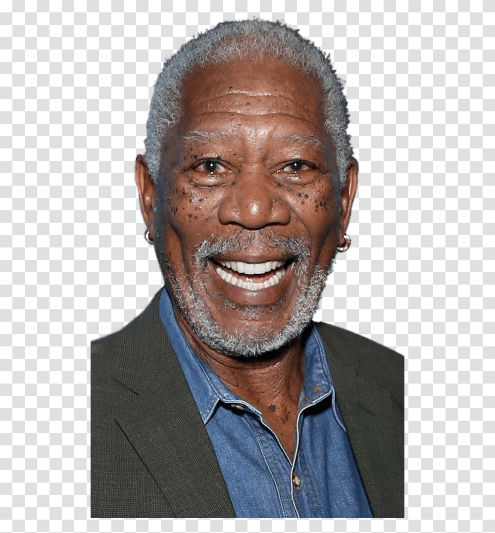 Morgan Freeman Laughing Morgan Freeman Best Meme, Face, Person, Human, Head Transparent Png