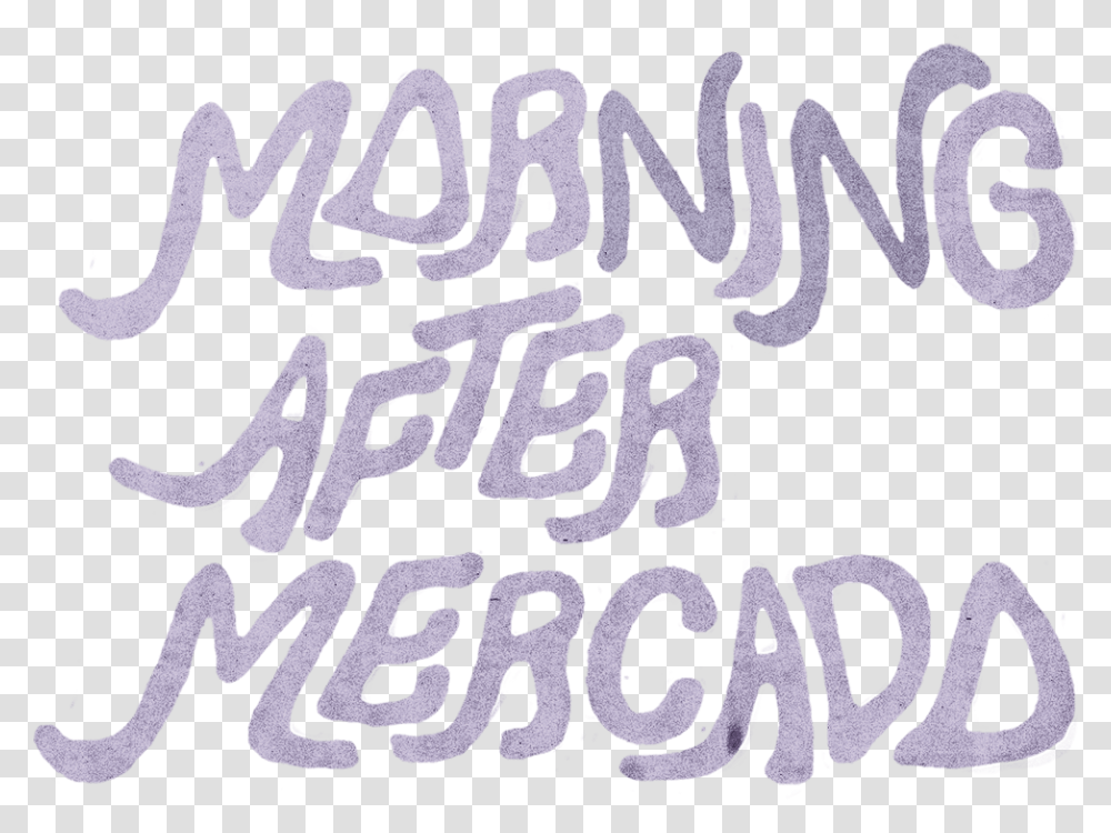 Morning After3a Calligraphy, Tarmac, Rug, Road Transparent Png