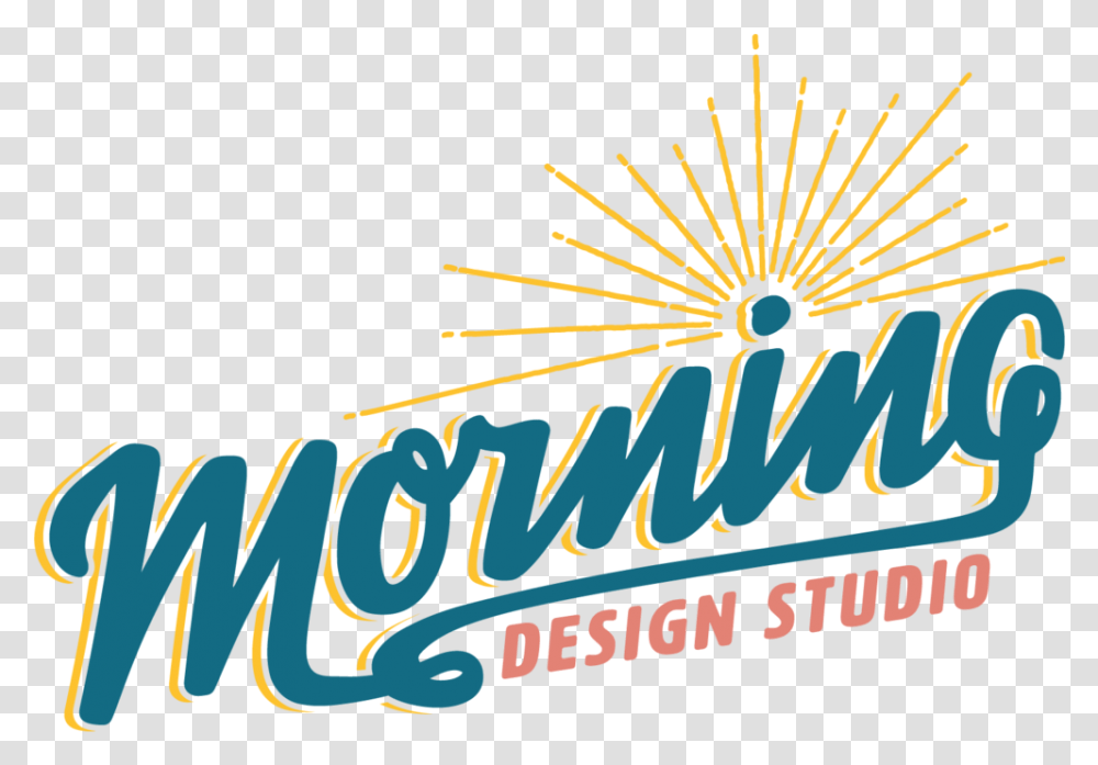 Morning Design Studio Good Logo, Alphabet, Text, Word, Lighting Transparent Png