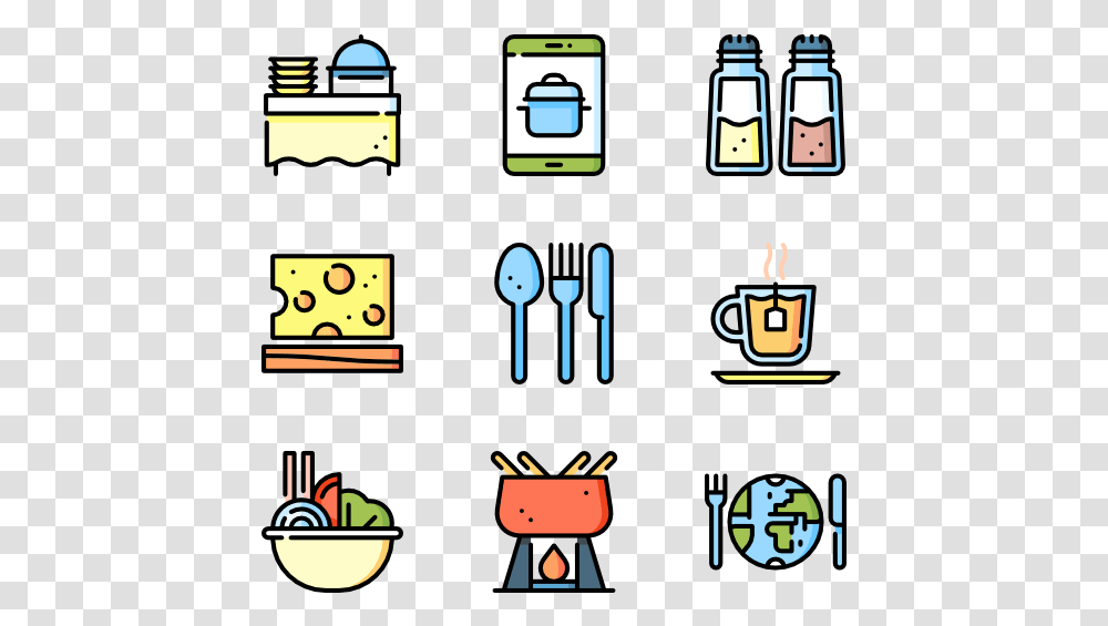 Morning Icon, Cutlery, Mobile Phone, Electronics Transparent Png