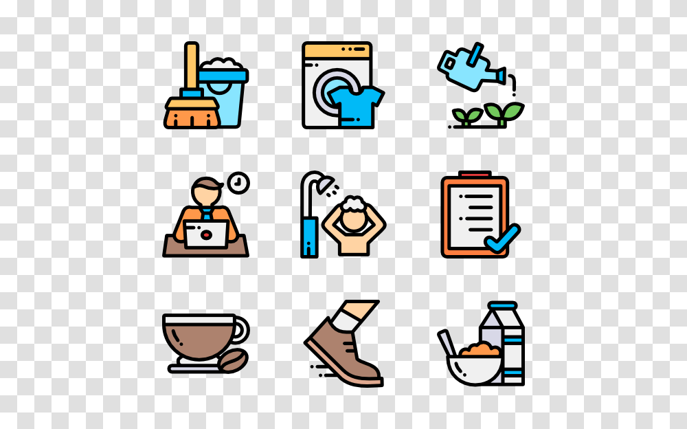 Morning Icons, Alphabet, Word, Number Transparent Png