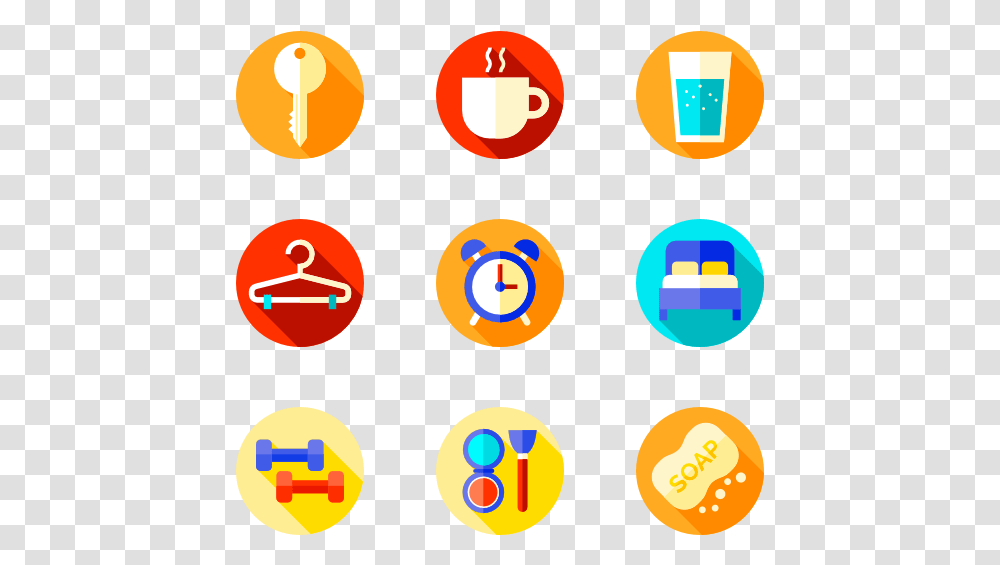 Morning Routine Dental Icons Flat, Number, Alphabet Transparent Png