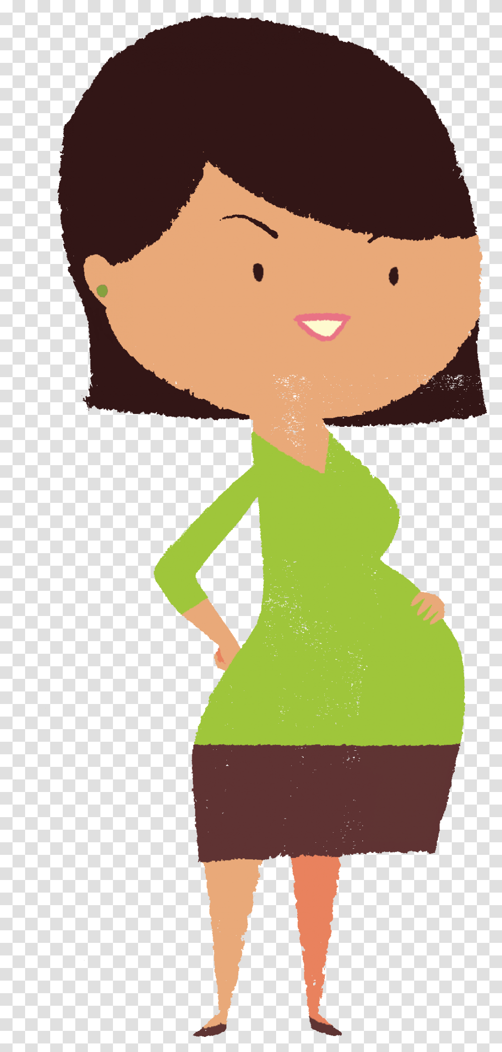 Morning Sickness Clipart Download Morning Sickness, Green, Person Transparent Png