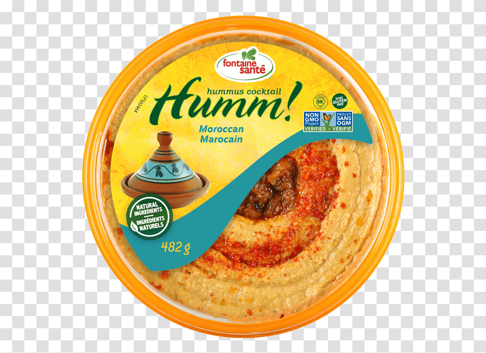 Moroccan Humm Hummus, Food, Bread, Pancake, Tortilla Transparent Png