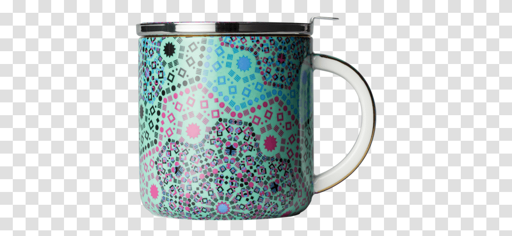 Moroccan Tealeidoscope Aqua Mug With Infuser T2 Mug, Coffee Cup, Purse, Handbag, Accessories Transparent Png